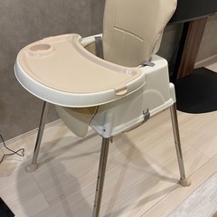 高さ調整　テーブル付き椅子　0〜3歳