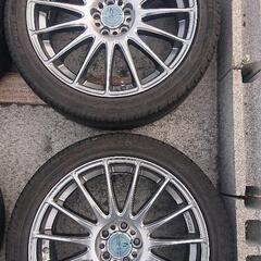 workタイヤ着きホイールの画像