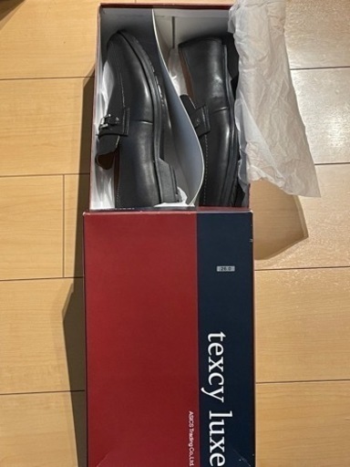 新品未使用！黒 革靴 26.0