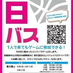 初心者向けバスケット！『日バス』