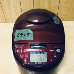 ①✨2016年製✨2405番 日立✨IHジャー炊飯器✨RZ-RV10BKM‼️