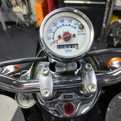 東京都板橋区高島平から。程度良好。ヤマハビーノ２サイクル　カスタムカラー！最高速62キロ以上！整備済みでそのまま乗れます。原付き 原チャリ　50cc　スクーターの画像