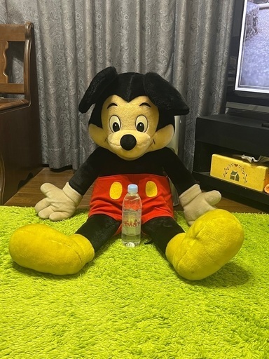 1980年代ミッキーマウス 特大ぬいぐるみ