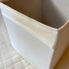 IKEA布製引き出しボックス ドローナ DRÖNA 白 12個の画像