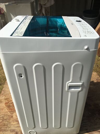 取引中　中古美品　4.5Kg　全自動洗濯機　ハイアール　2016年製　簡易清掃済み　近隣配達可