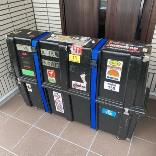 中古●トライオール3 自転車 輪行ケース●ロードバイク 輪行箱 ハードケース
