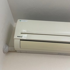 決まりました　ナショナル　エアコン　稼働確認済みの画像