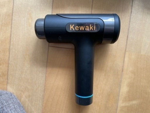 Kewaki 筋膜リリース マッスルガン 6ヘッド 切り替え リラックス 30段階振動調節 LCDスクリーン 低騒音 軽量 全身用マッ