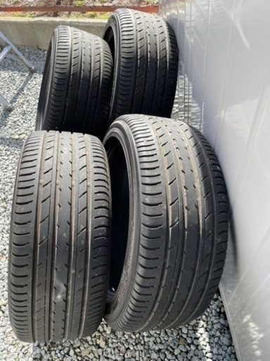 ヨコハマ dBデシベルE70 235/45R18 6〜7分山 2017年製 中古タイヤ