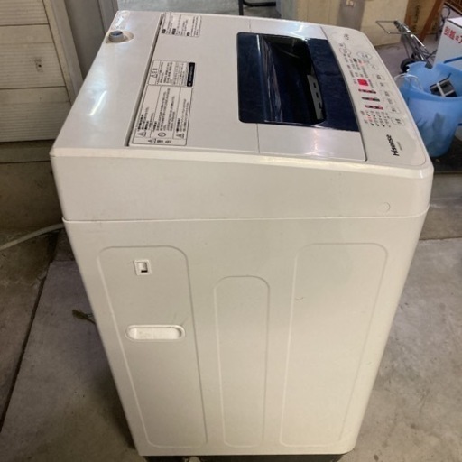 ハイセンス 4．5kg全自動洗濯機 エディオンオリジナル ホワイト