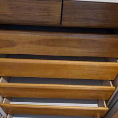 （交渉中）桐タンス　大川家具　幅80 6段　定価22800円　中古の画像