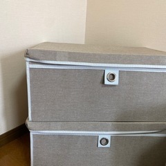 【急募】収納 ボックス  2個セットの画像