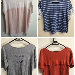 レディース　Mサイズ　まとめ売り　8着セット　夏服　半袖の画像