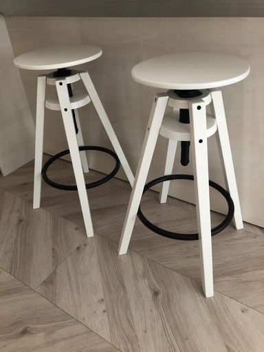 早い者勝ち！IKEA カウンターチェア 二脚セット