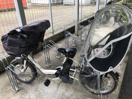 パナソニック　ギュットミニ　20インチ　ホワイト　3人乗り