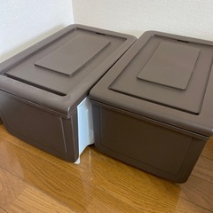【急募】収納 ボックス 2個セットの画像