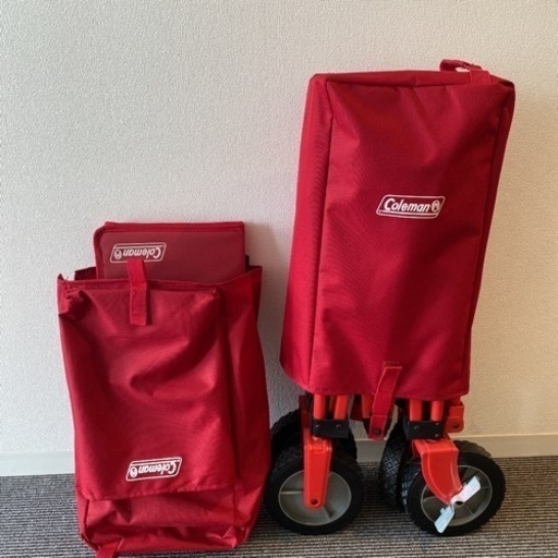 未使用品　Coleman アウトドアワゴン　テーブル　セット　コールマン