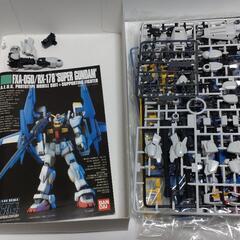 制作途中　1/144 HGUC スーパーガンダム（機動戦士Zガン...