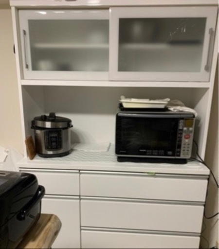 美品★ニトリ 食器棚 カウンターキッチン