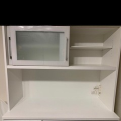 美品★ニトリ 食器棚 カウンターキッチンの画像