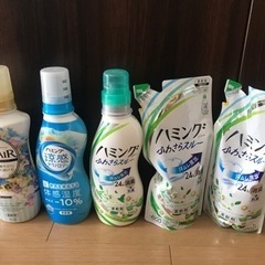 柔軟剤3種類と詰替