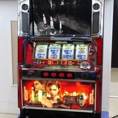 札幌市/清田区 スロット実機 山佐/yamasa バイオハザード 4リール 5