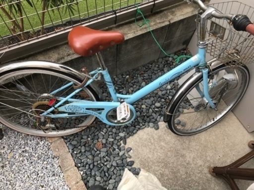 早い者勝ち　子供用　自転車　ブルー