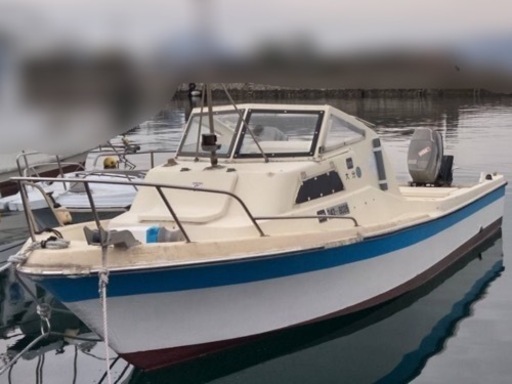 大分発　釣り人の憧れ停留船　日産20フィートボート