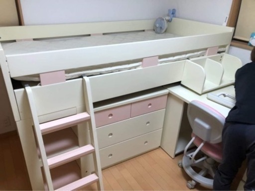 HCM-132PK（ピンク）ベッド