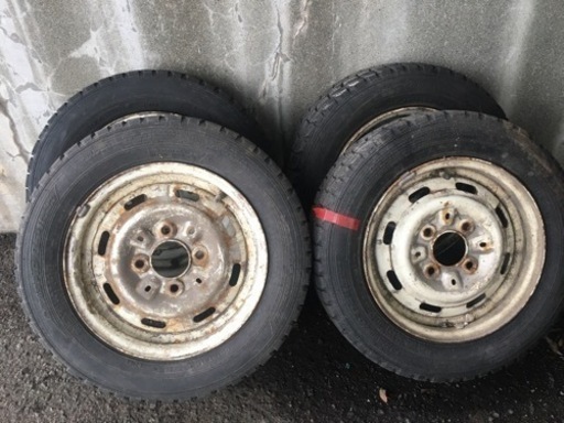 ローバーミニ　鉄ホイール