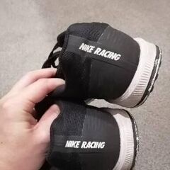 NIKE RACING ROAD スニーカー　黒　 ナイキの画像