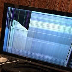 ジャンク　東芝REGZA 上位モデル　液晶破損品の画像