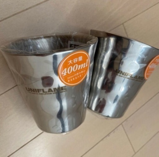 ユニフレーム　ウェーブダブルマグSUS400  10個まとめて売り