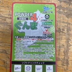 パウダー4 ぐんま　20時間券(残り15時間)