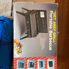 バーベキューセット　日よけテントの画像