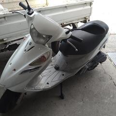 アドレス125G 　CF4EA シガーソケット付き、自賠責保険付き