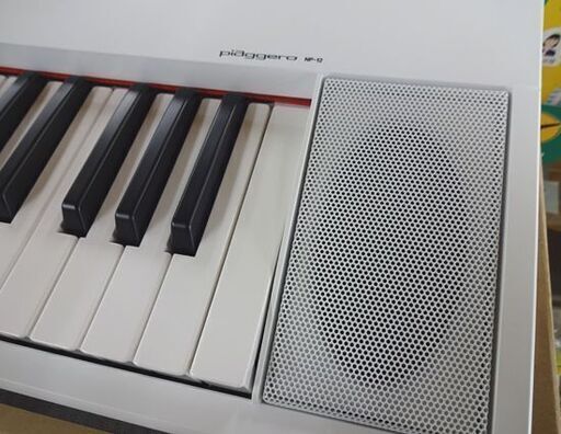 ヤマハ piaggero NP-12WH 電子キーボード 2018年製 ホワイト 61鍵 YAMAHA ピアジェーロ ピアノ 札幌市 