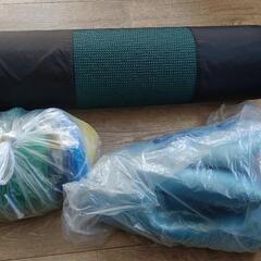 ヨガマットとバランスボール大と小　2個