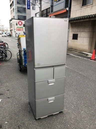 ??大阪市内配達設置無料??⁉シャープ 411L自動製氷機付き?⭕️保証付き