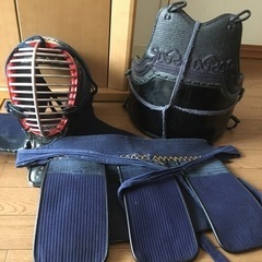 剣道　防具　面、胴、垂れ