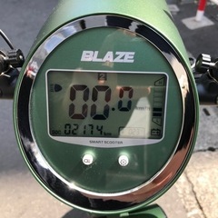 ブレイズスマートEV／BLAZE SMART EV   折り畳み式電動原付バイク【値下げしました。】の画像