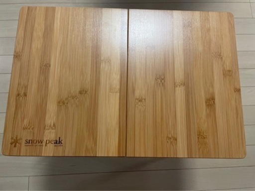 peak Myテーブル竹  スノーピーク　アウトドア