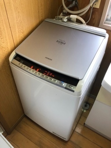 日立 洗濯乾燥機 ビートウォッシュ 8㎏ BW-D8WV ナイアガラすすぎ