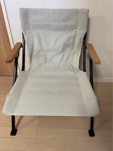 【最終値下げ】peak ローチェアショート　アイボリー  スノーピーク　アウトドア
