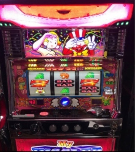 パチスロ　マイジャグラーⅡ  コイン不要機、サマイバー付