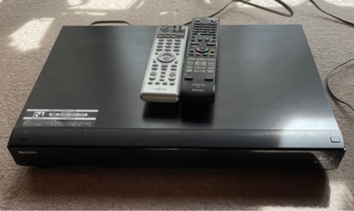シャープDVDプレイヤー(リモコン付き)・説明書なし