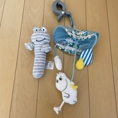 ☆ムーミンベットメリー☆カエルのラトル☆赤ちゃんのおもちゃ