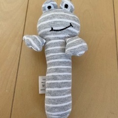 ☆ムーミンベットメリー☆カエルのラトル☆赤ちゃんのおもちゃの画像