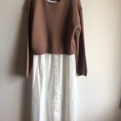 チャンキーニット＆インナーワンピース新品