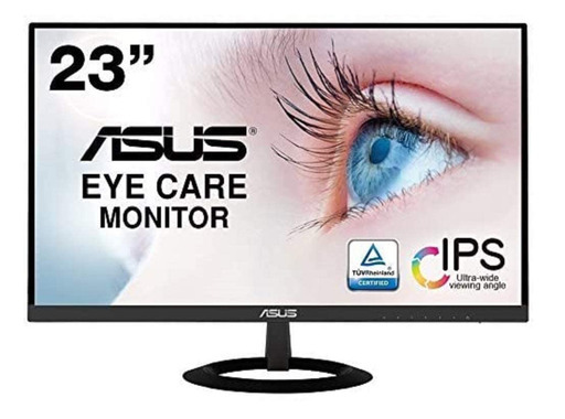 ASUS フレームレス モニター VZ239HR 23インチ/フルHD/IPS/薄さ7mm/ブルーライト軽減/フリッカーフリー/HDMI,D-sub/スピーカー/ブラック